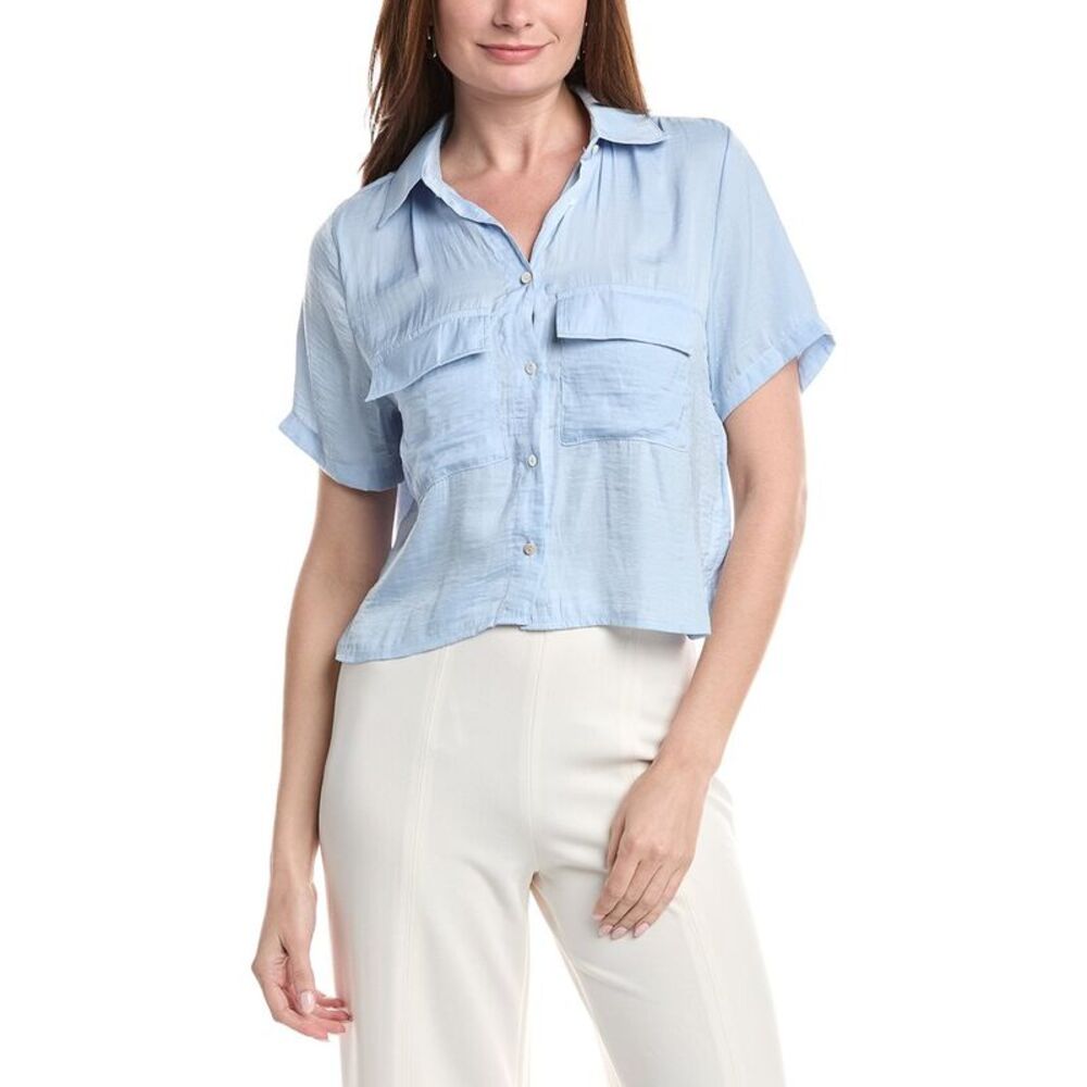 Anna Kay Womens  Raquelia Shirt, Blue